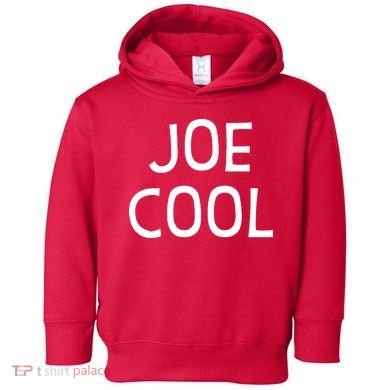Joe Cool Toddler Hoodie