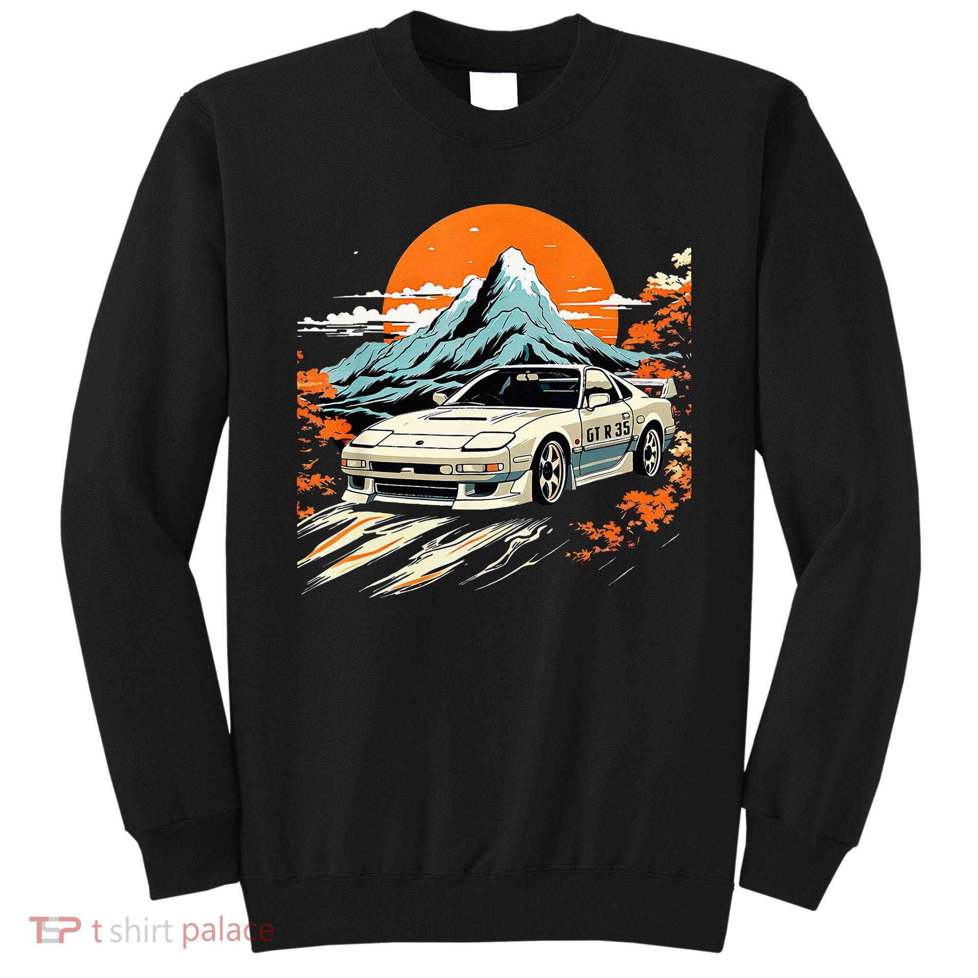 Jdm Car Japanese Retro Car Racing Drifting Legends Tuning Sweatshirt