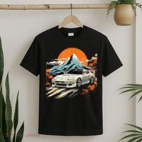 Jdm Car Japanese Retro Car Racing Drifting Legends Tuning T-Shirt thumb 2