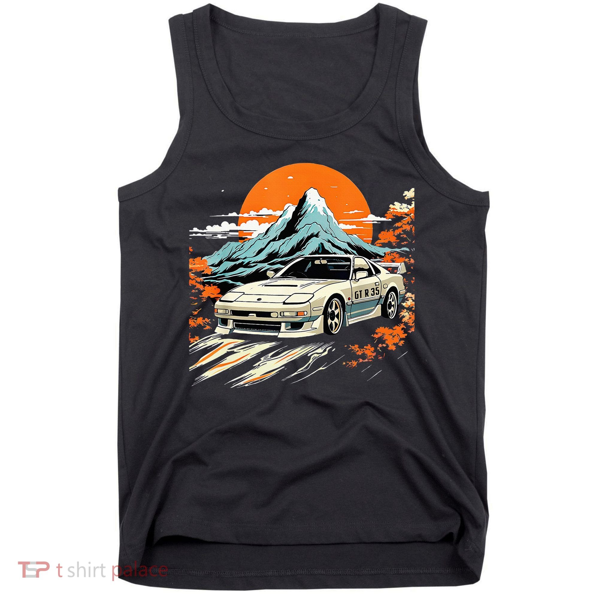 Jdm Car Japanese Retro Car Racing Drifting Legends Tuning Tank Top