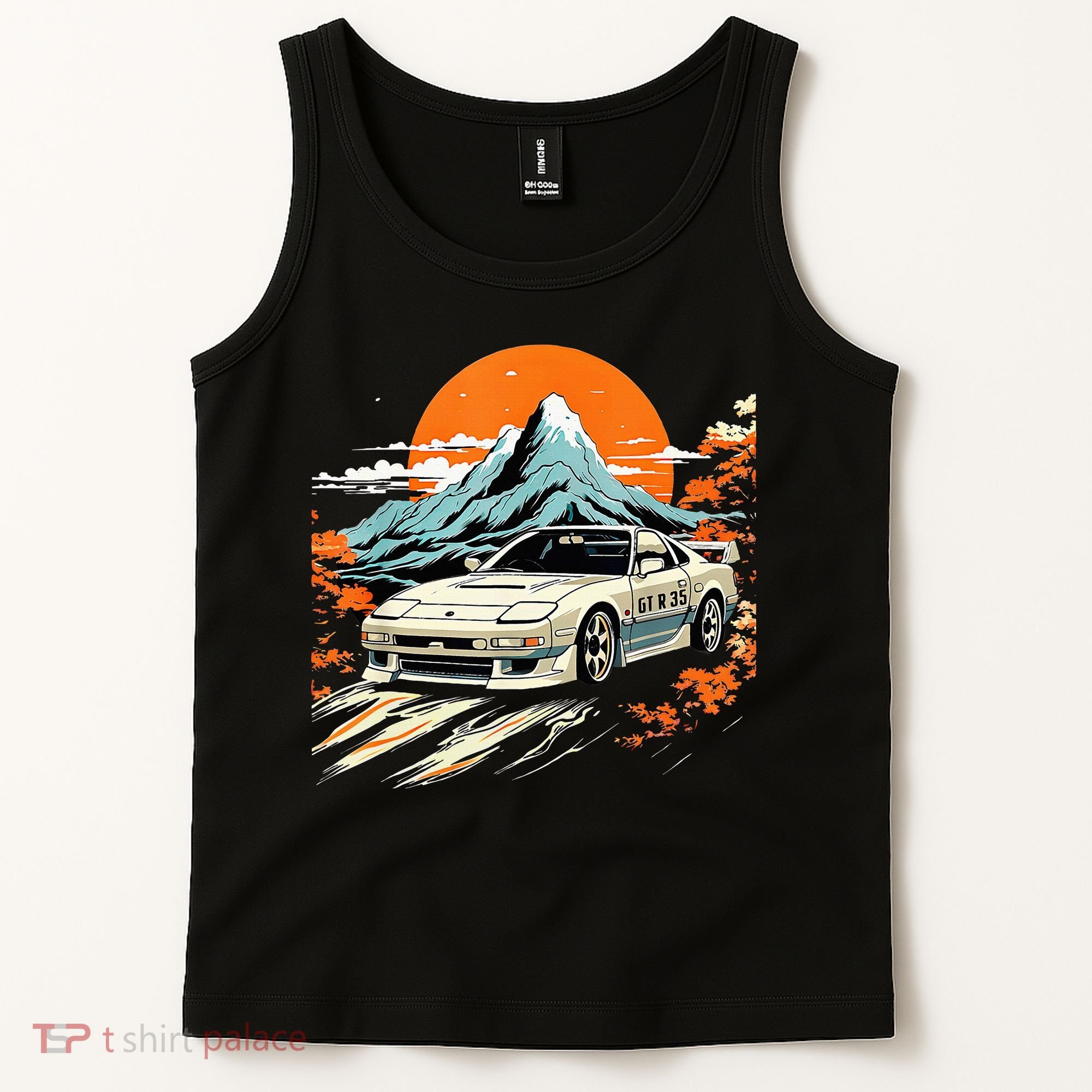 Jdm Car Japanese Retro Car Racing Drifting Legends Tuning Tank Top