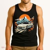 Jdm Car Japanese Retro Car Racing Drifting Legends Tuning Tank Top thumb 3