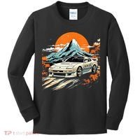 Jdm Car Japanese Retro Car Racing Drifting Legends Tuning Kids Long Sleeve Shirt thumb 0
