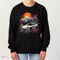 Jdm Car Japanese Retro Car Racing Drifting Legend Tuning Women's Sweatshirt thumb 0