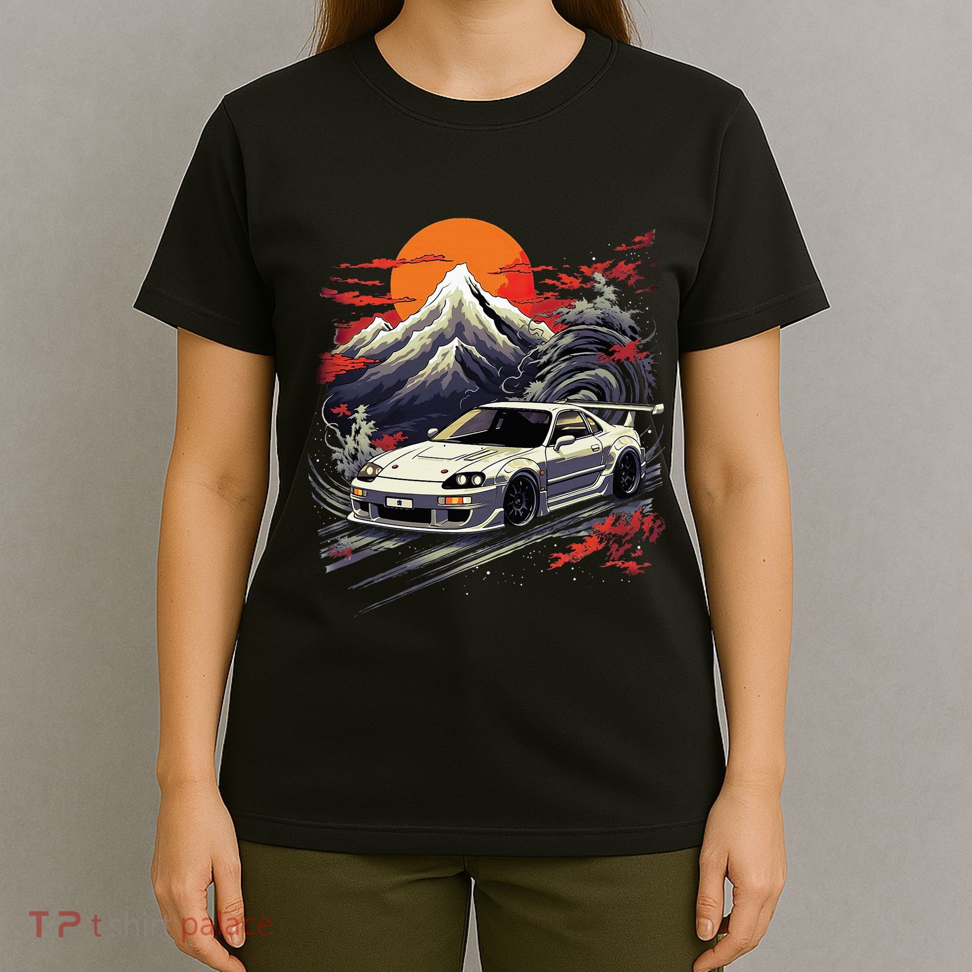 Jdm Car Japanese Retro Car Racing Drifting Legend Tuning T-Shirt