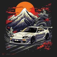 Jdm Car Japanese Retro Car Racing Drifting Legend Tuning Beanie thumb 2