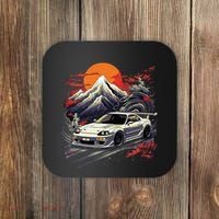 Jdm Car Japanese Retro Car Racing Drifting Legend Tuning Coaster thumb 0