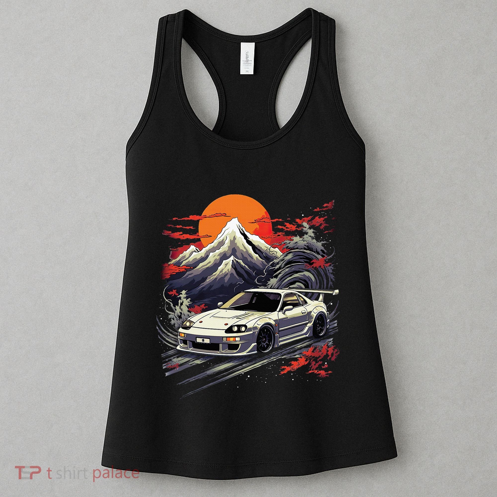 Jdm Car Japanese Retro Car Racing Drifting Legend Tuning Women's Tank Top
