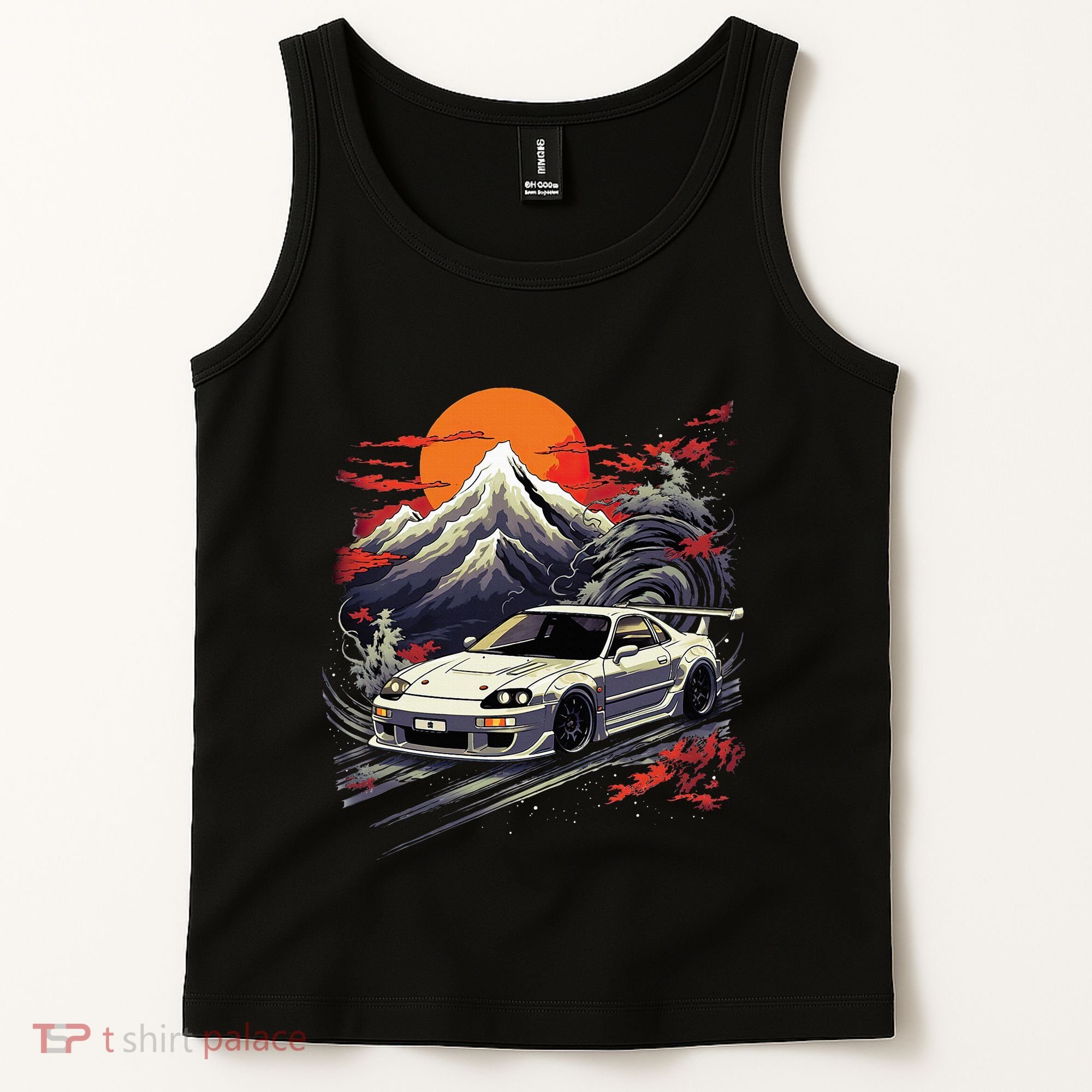Jdm Car Japanese Retro Car Racing Drifting Legend Tuning Tank Top