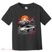 Jdm Car Japanese Retro Car Racing Drifting Legend Tuning Toddler T-Shirt thumb 0