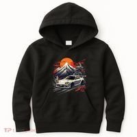 Jdm Car Japanese Retro Car Racing Drifting Legend Tuning Kids Hoodie thumb 0