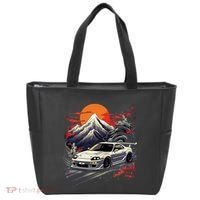 Jdm Car Japanese Retro Car Racing Drifting Legend Tuning Tote Bag thumb 0