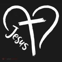 Jesus Cross Love Heart Christianity Women's Tank Top thumb 5