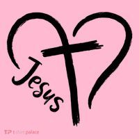 Jesus Cross Love Heart Christianity Toddler Hoodie thumb 2