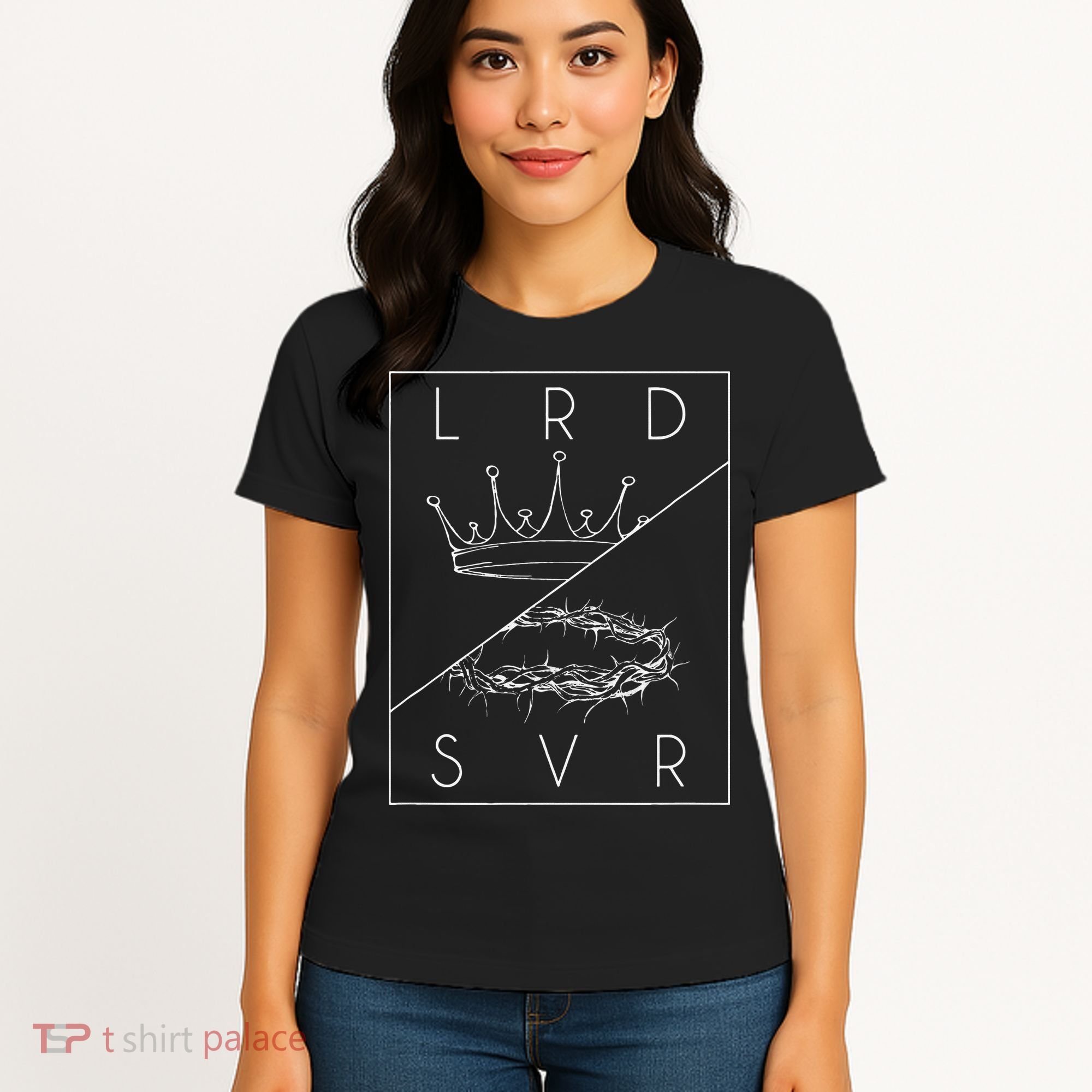 Jesus Christian Lord & Savior Graphic Women's T-Shirt