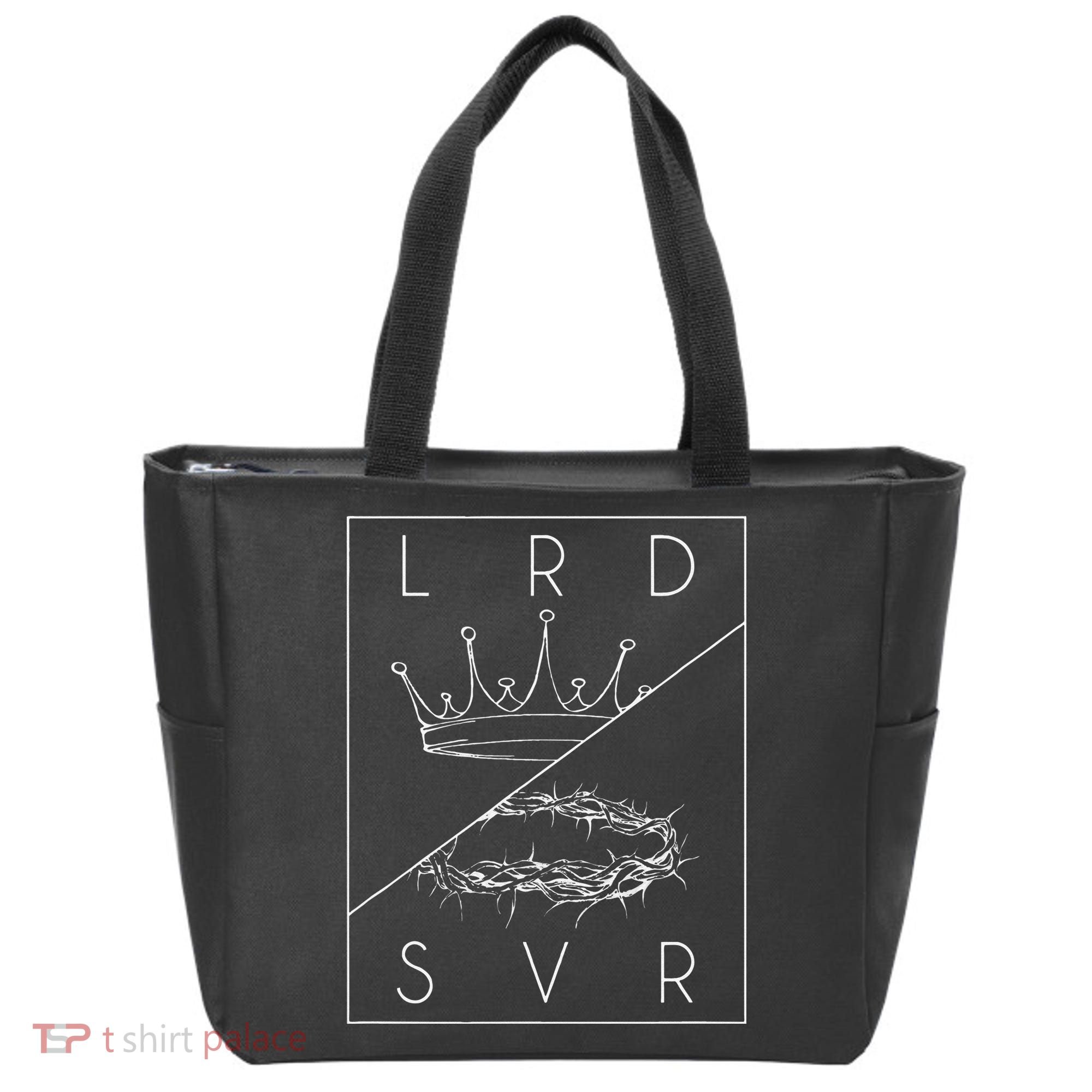 Jesus Christian Lord & Savior Graphic Tote Bag