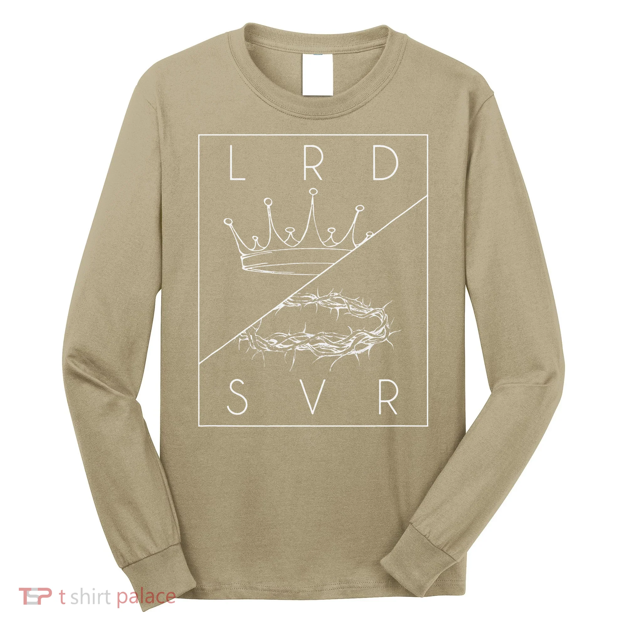Jesus Christian Lord & Savior Graphic Long Sleeve Shirt