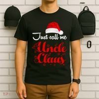 Just Call Me Uncle Claus T-Shirt thumb 6