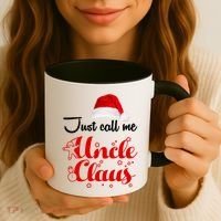 Just Call Me Uncle Claus Coffee Mug thumb 3