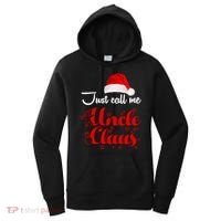 Just Call Me Uncle Claus Women's Hoodie thumb 0