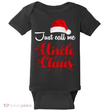 Just Call Me Uncle Claus Baby Bodysuit