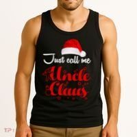 Just Call Me Uncle Claus Tank Top thumb 3