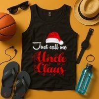 Just Call Me Uncle Claus Tank Top thumb 4