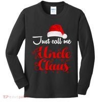 Just Call Me Uncle Claus Kids Long Sleeve Shirt thumb 0