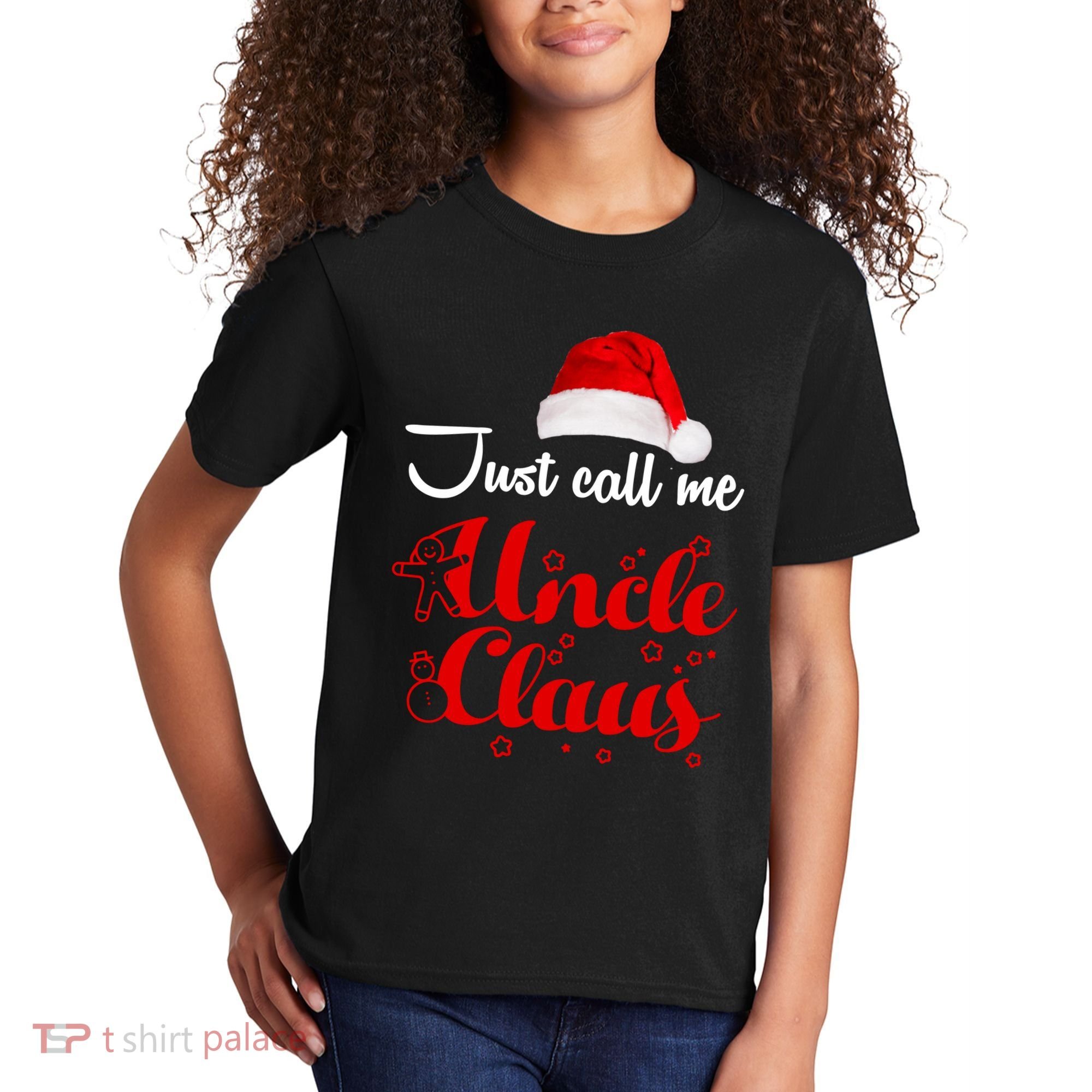 Just Call Me Uncle Claus Kids T-Shirt
