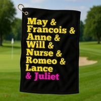 Juliet Characters Musical Theatre Musicals Golf Towel thumb 1