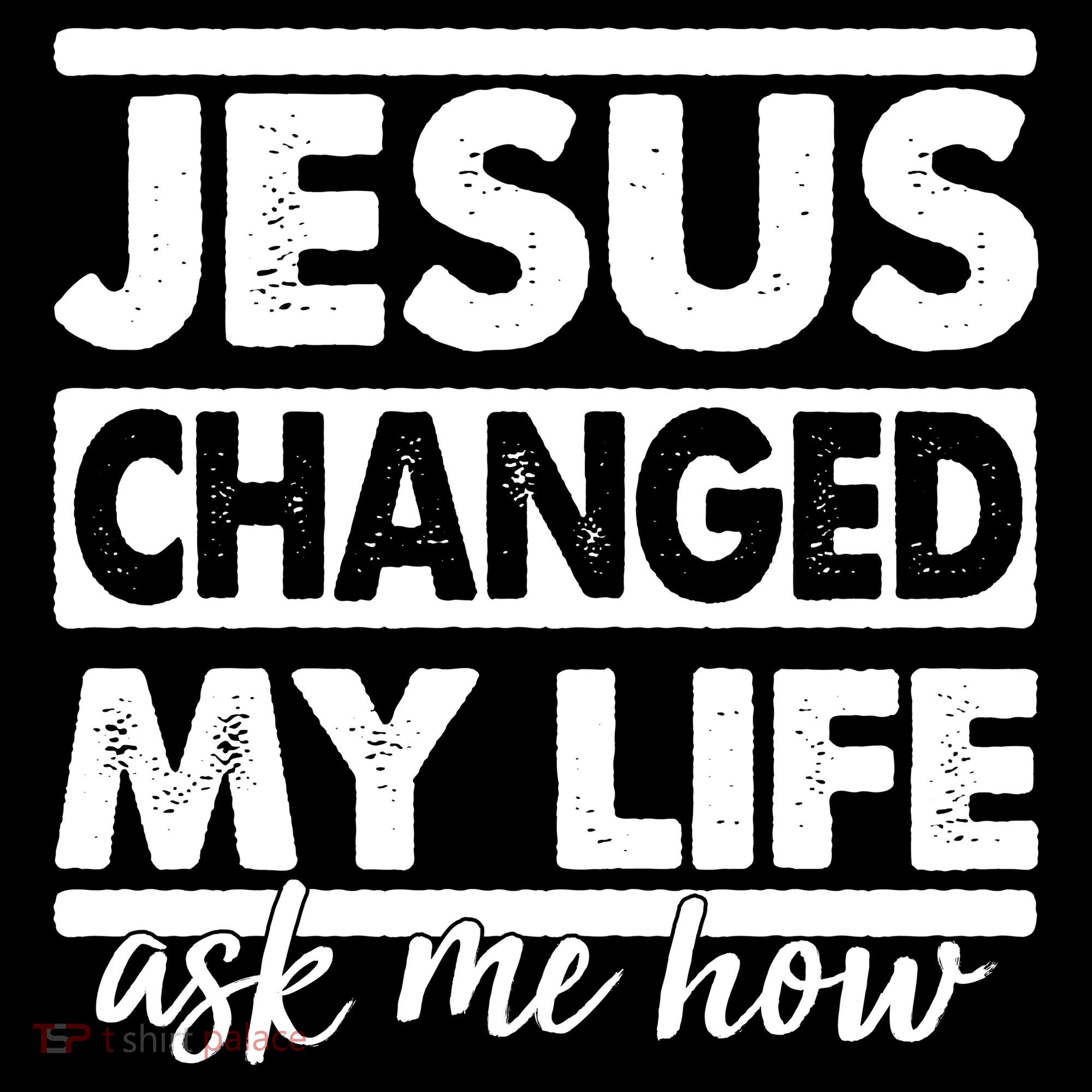 Jesus Changed My Life Ask Me How Ornament
