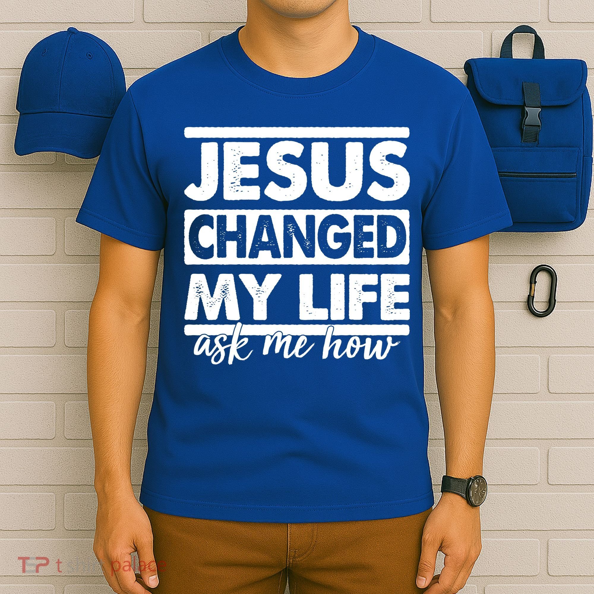 Jesus Changed My Life Ask Me How T-Shirt