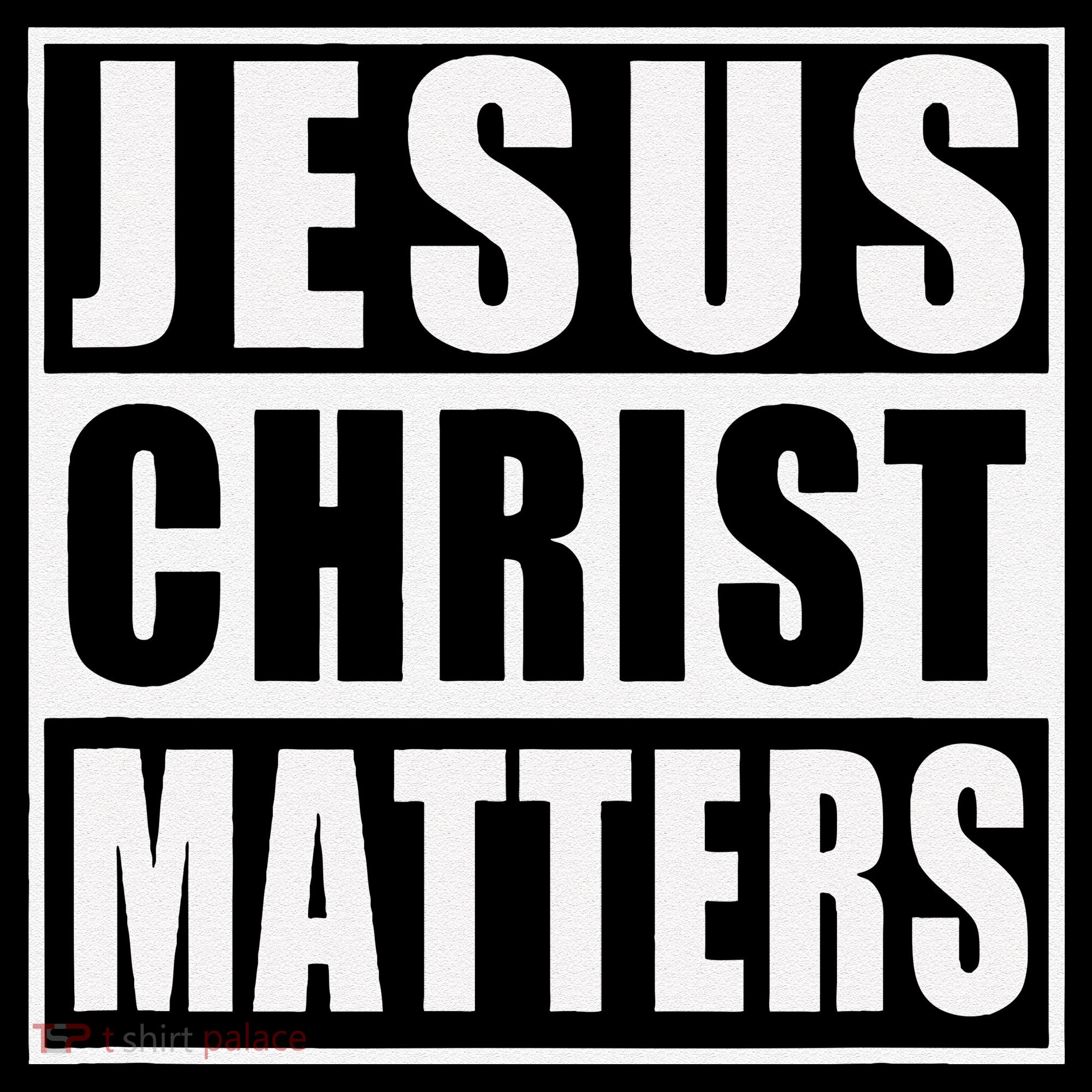 Jesus Christ Matters Christian Backpack