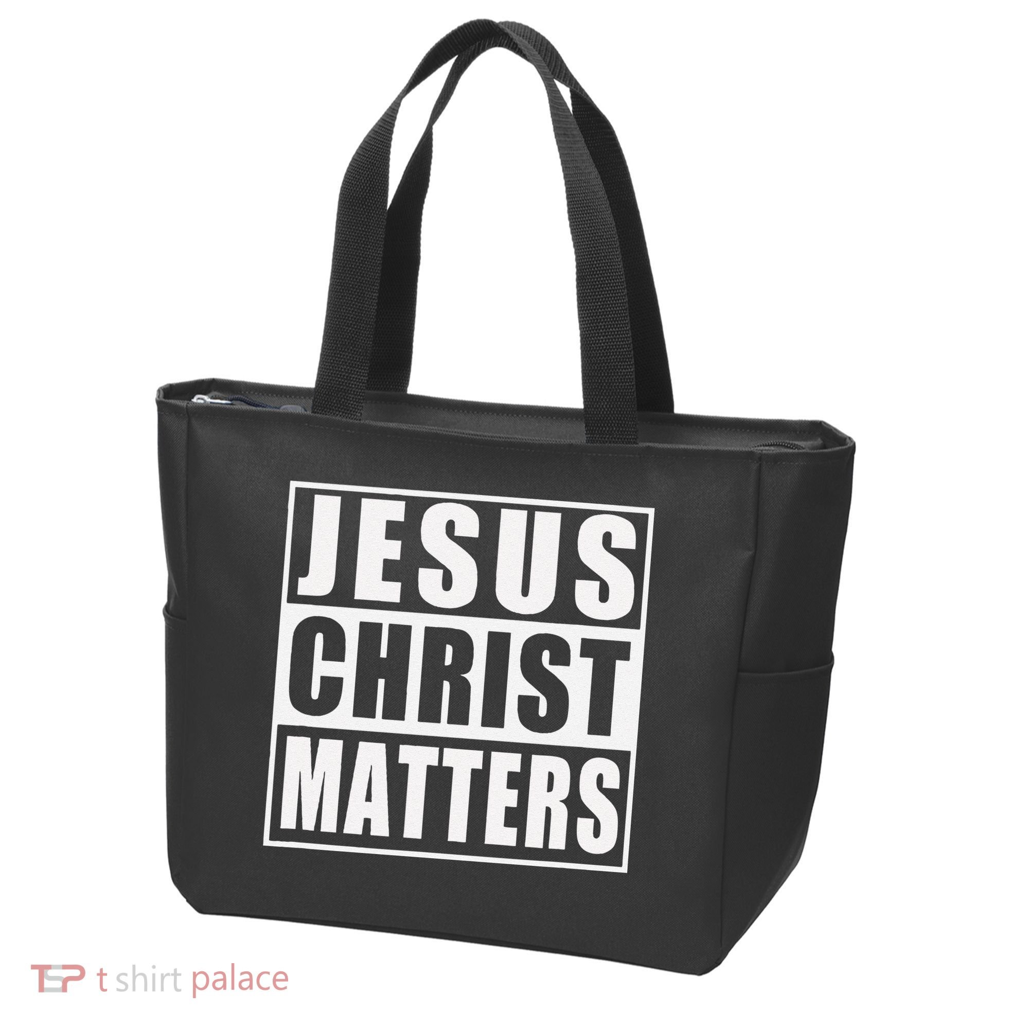 Jesus Christ Matters Christian Tote Bag