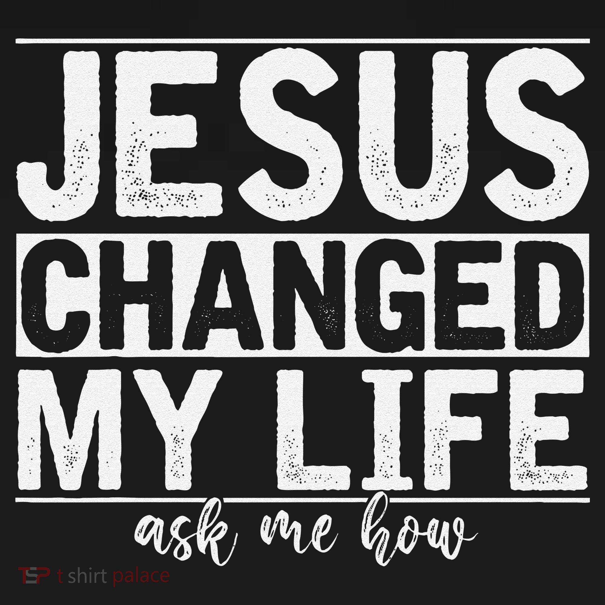 Jesus Changed My Life Asked Me How Christ Devotee Jesus USA-Made Doggie Bandana