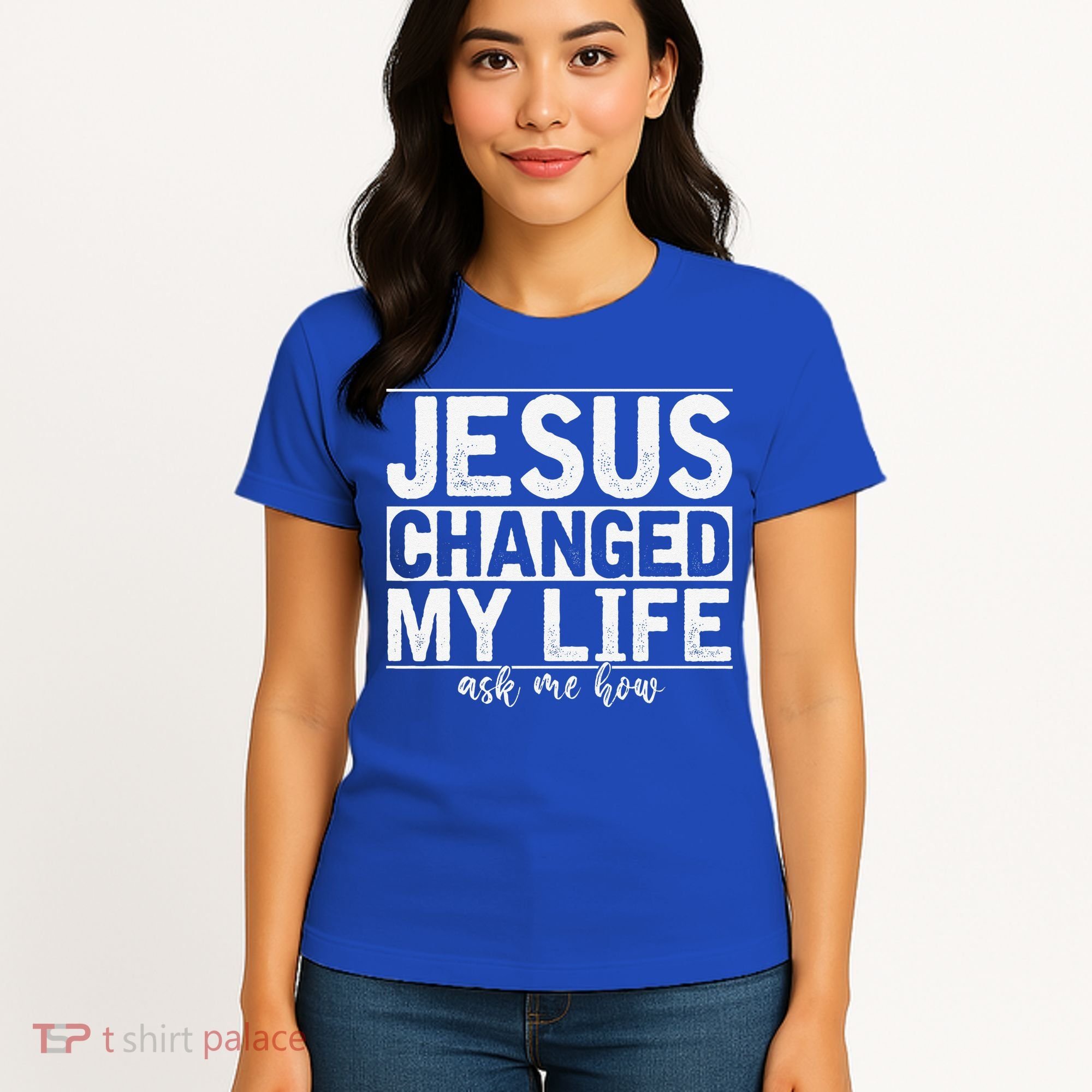 Jesus Changed My Life Asked Me How Christ Devotee Jesus Women's T-Shirt