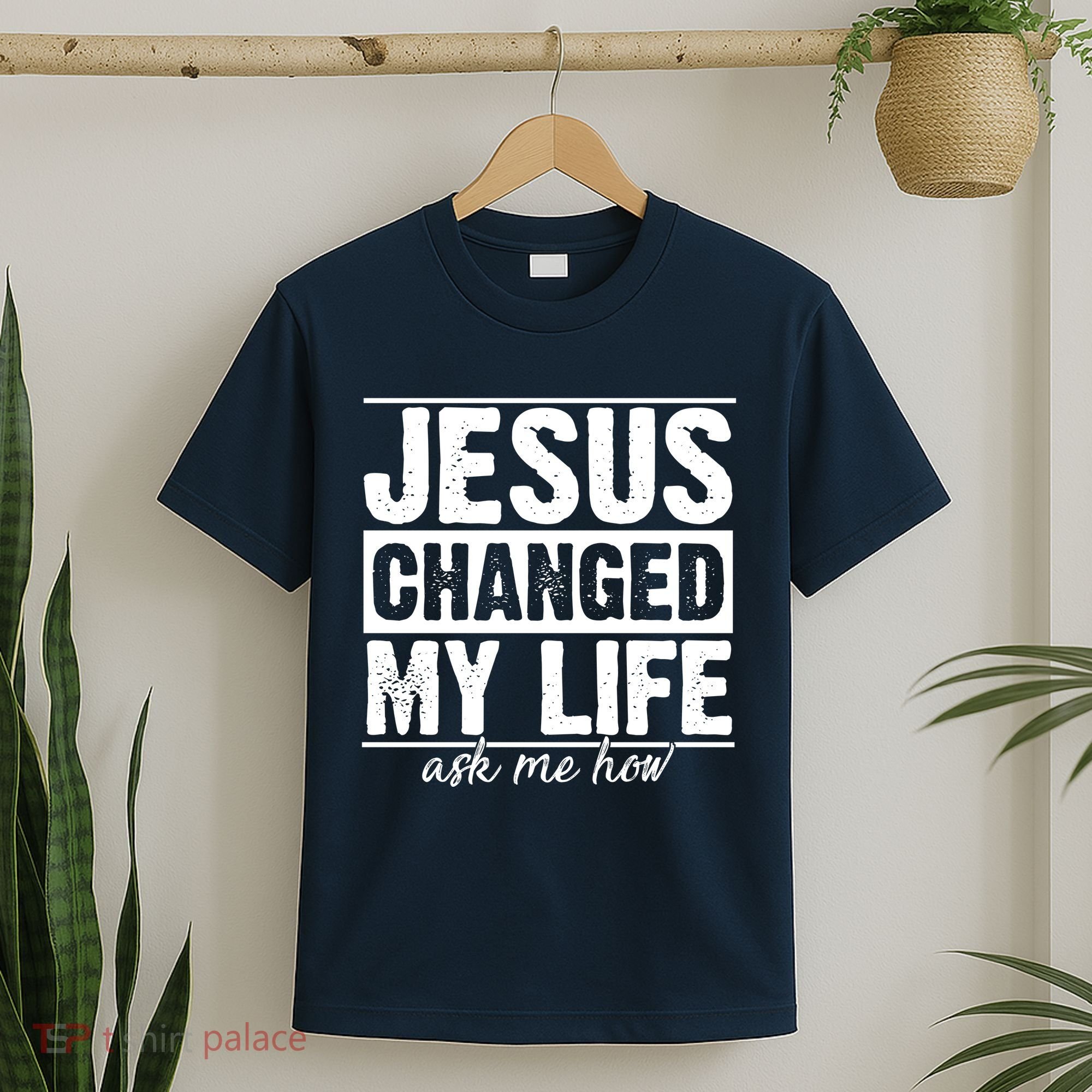 Jesus Changed My Life Ask Me How T-Shirt