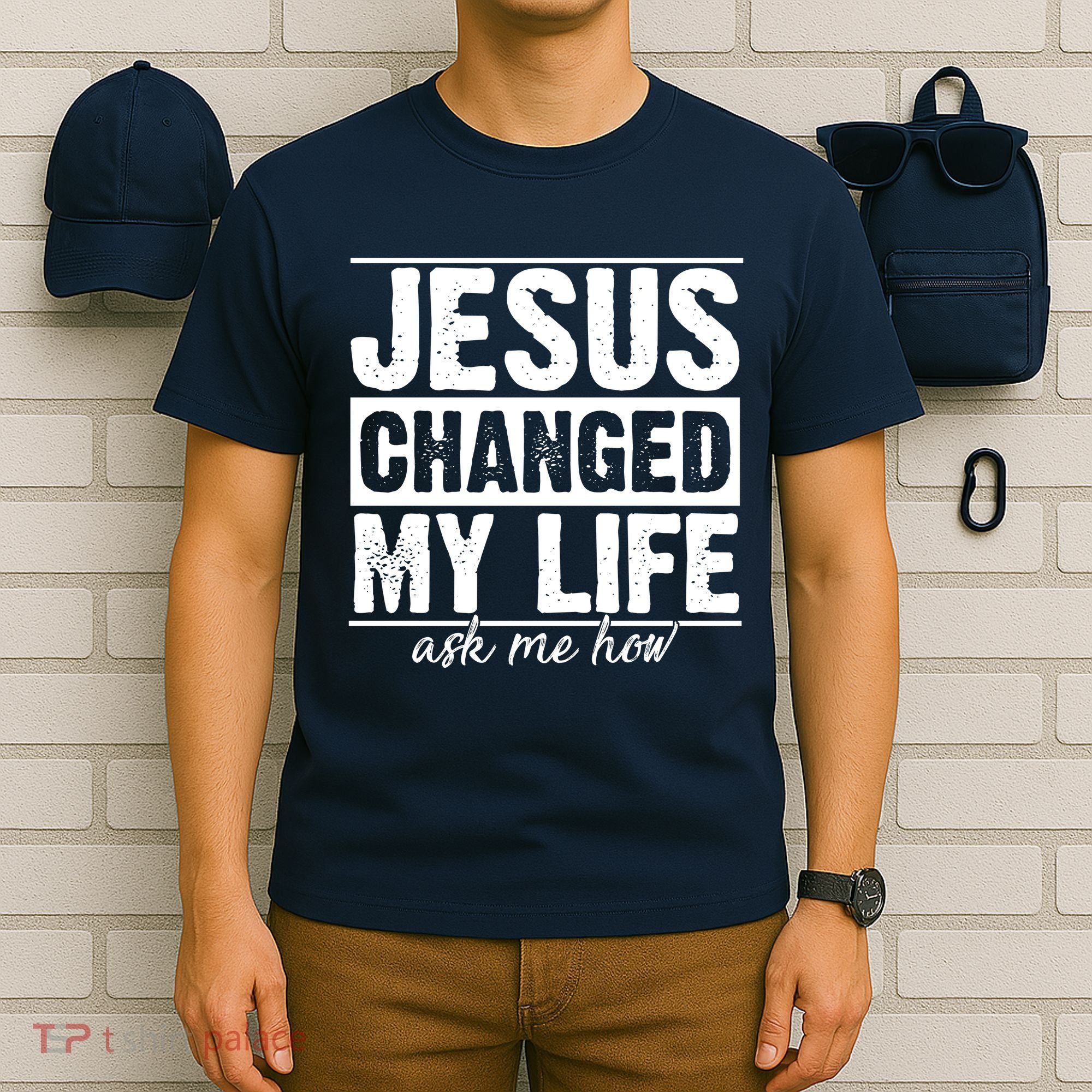 Jesus Changed My Life Ask Me How T-Shirt