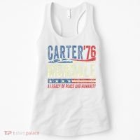 Jimmy Carter Mondale 76 A Legacy Of Peace & Humanity Women's Tank Top thumb 0