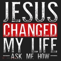 Jesus Changed My Life Ask Me How Christian Christians Beanie thumb 2