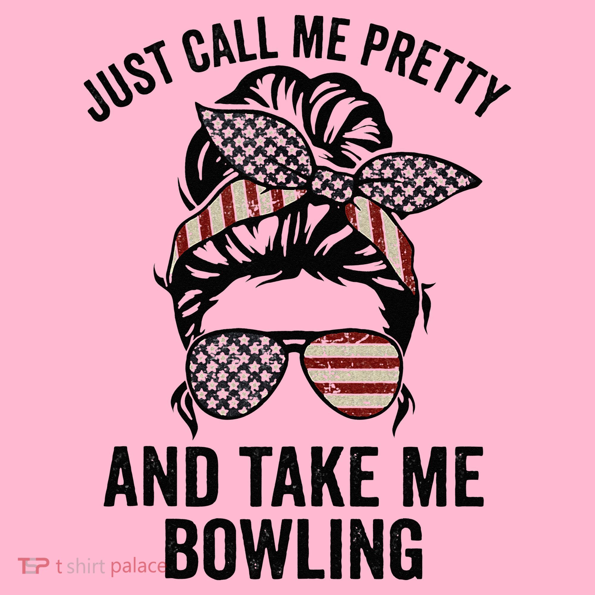 Just Call Me Pretty And Take Me Bowling Funny Mom Bowler Coaster