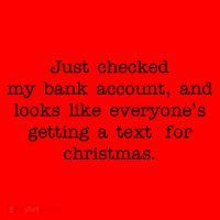 Just Checked My Bank Account Text For Christmas Gifts Funny Santa Hat thumb 1