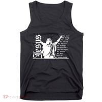 Jesus Christ My God King Lord Savior Strength Prayer Tank Top thumb 0