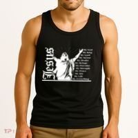 Jesus Christ My God King Lord Savior Strength Prayer Tank Top thumb 3