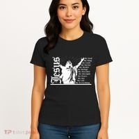Jesus Christ My God King Lord Savior Strength Prayer Women's T-Shirt thumb 4