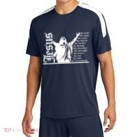 Jesus Christ My God King Lord Savior Strength Prayer Sport-Tek Competitor United Soccer Jersey thumb 0