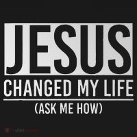 Jesus Changed My Life Ask Me How Jesus Visor thumb 3