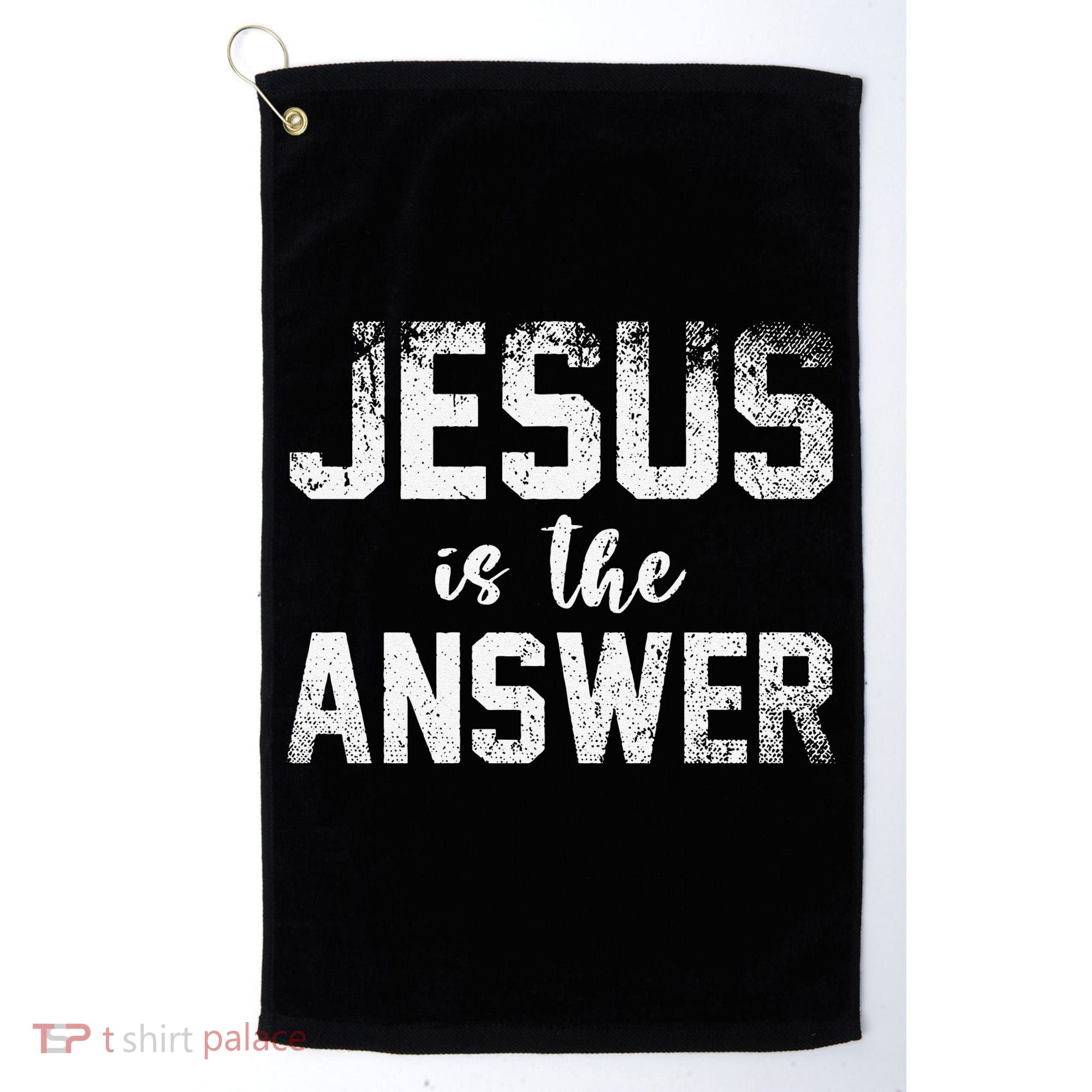 Jesus Changed My Life Ask Me How Jesus 1 Golf Towel