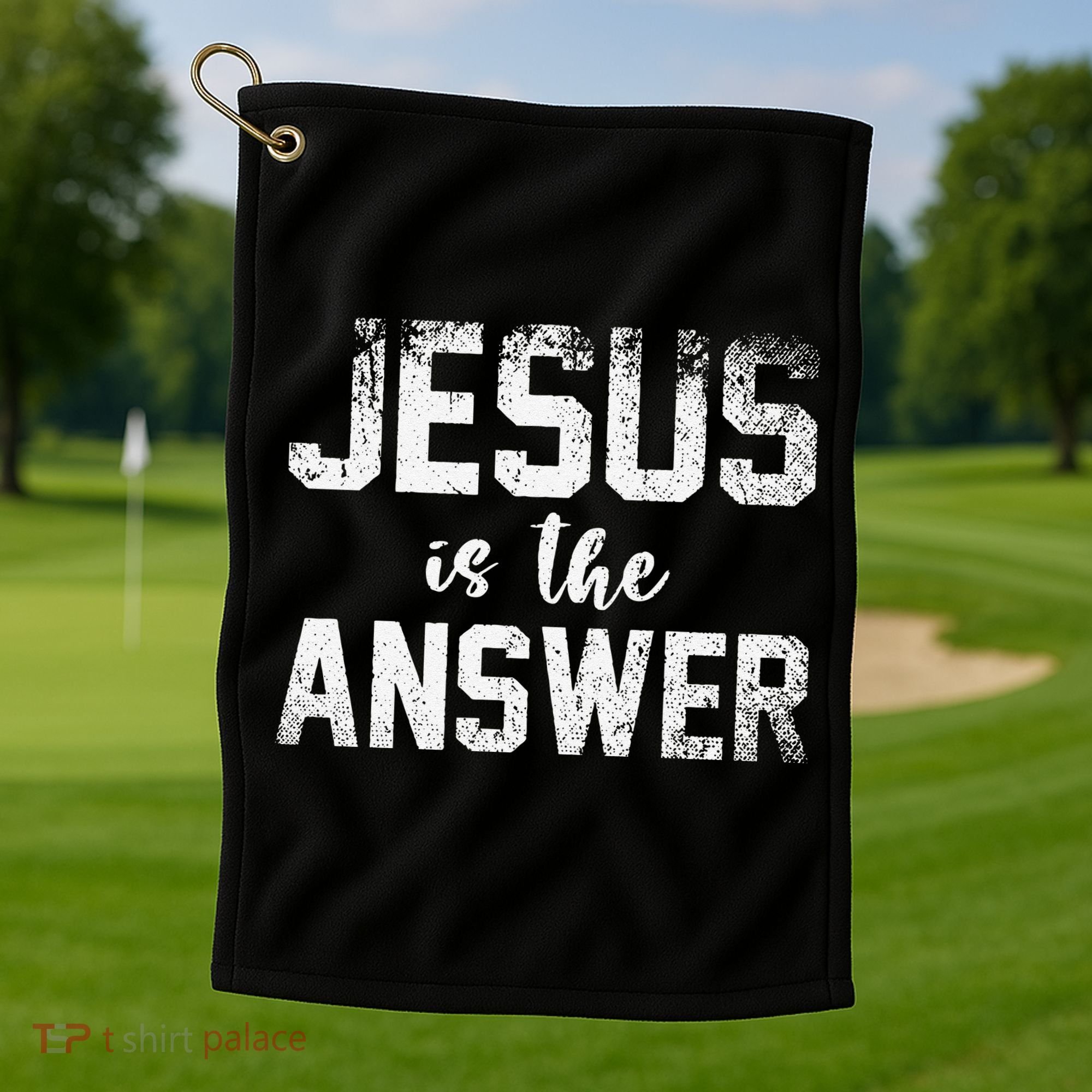 Jesus Changed My Life Ask Me How Jesus 1 Golf Towel