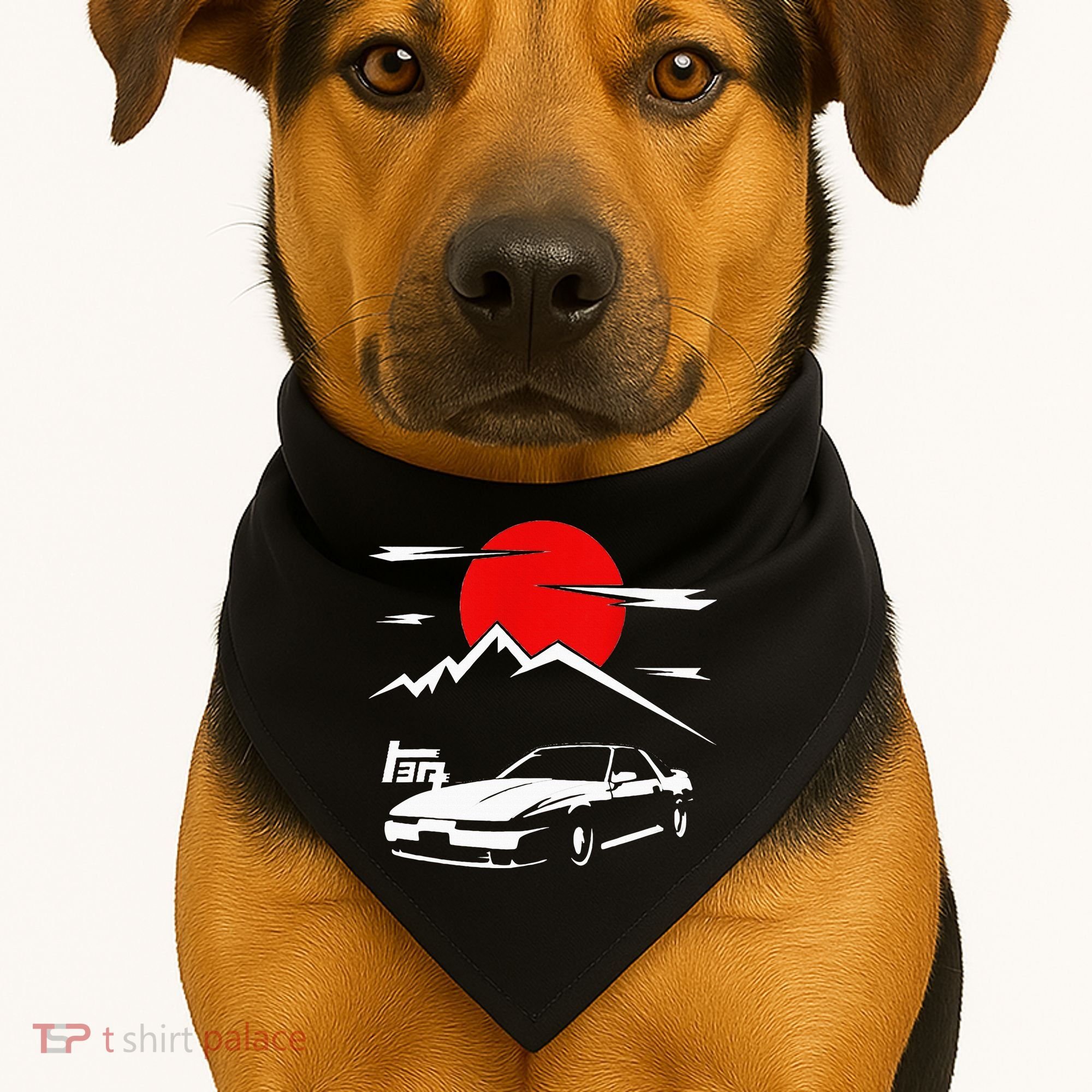 Jdm Car Mk3 Supra Ma70 A70 7mge USA-Made Doggie Bandana